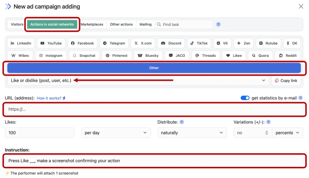 Boosting likes or dislikes - 2