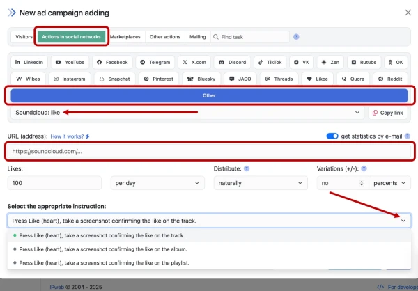 Soundcloud: boosting likes - 2