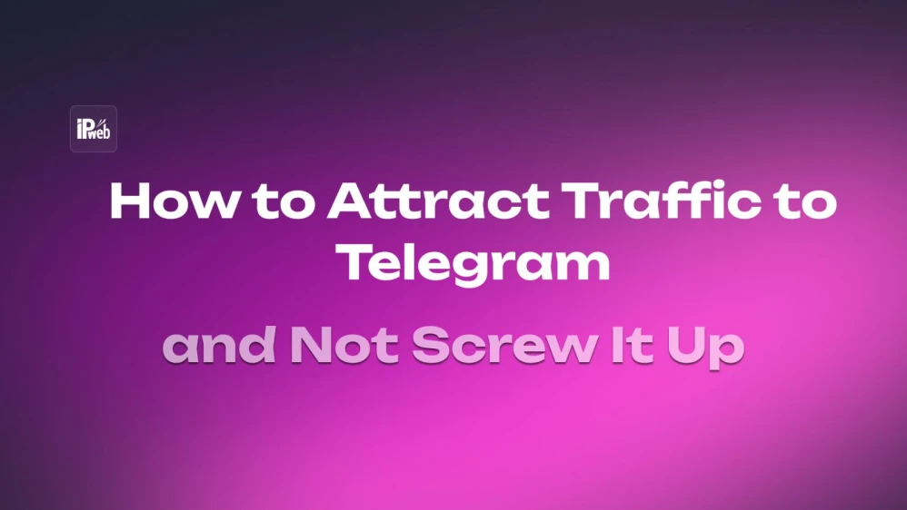 How to attract traffic in Telegram - 1