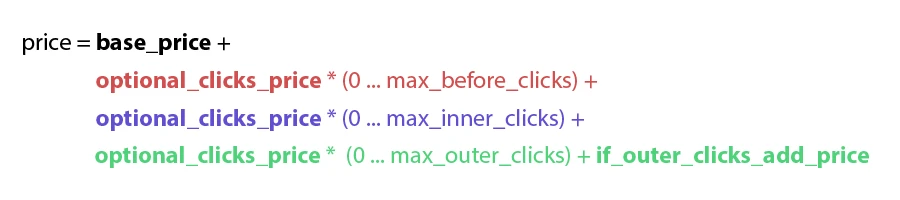 Advertising campaign prices - 1