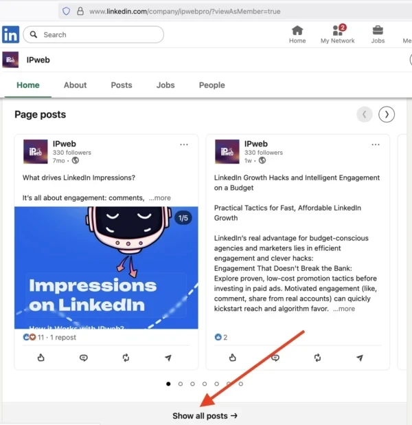 LinkedIn: boosting comments on a post - 3