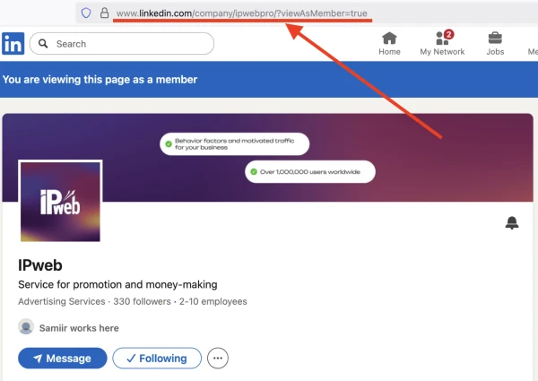LinkedIn: boosting followers - 1